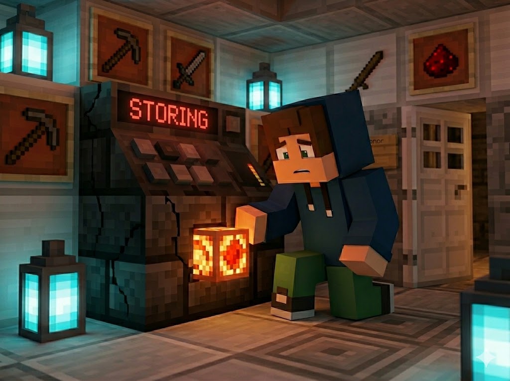 storing